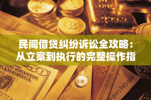 北京民间借贷纠纷诉讼全攻略：从立案到执行的完整操作指南