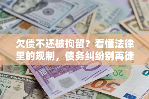 北京欠债不还被拘留？看懂法律里的规制，债务纠纷别再徒劳奔波