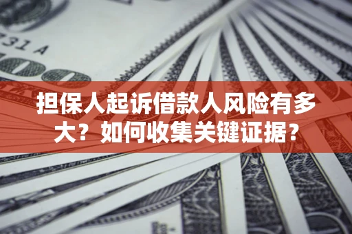 北京担保人起诉借款人风险有多大？如何收集关键证据？