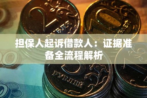 北京担保人起诉借款人：证据准备全流程解析