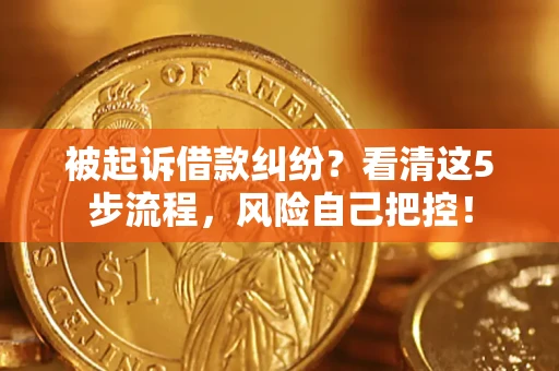 北京被起诉借款纠纷？看清这5步流程，风险自己把控！
